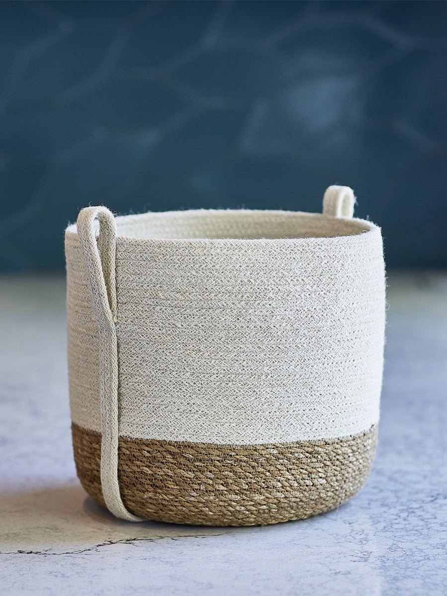 Savar Basket with Side Handle - Evoriah