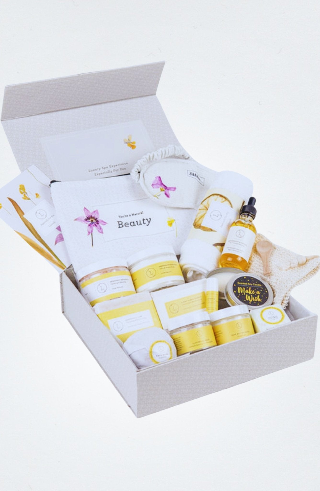 Cheer up Citrus Sunshine Gift Basket, Natural Care Package, Recovery Gift, New home gift, Attention Gift - Evoriah