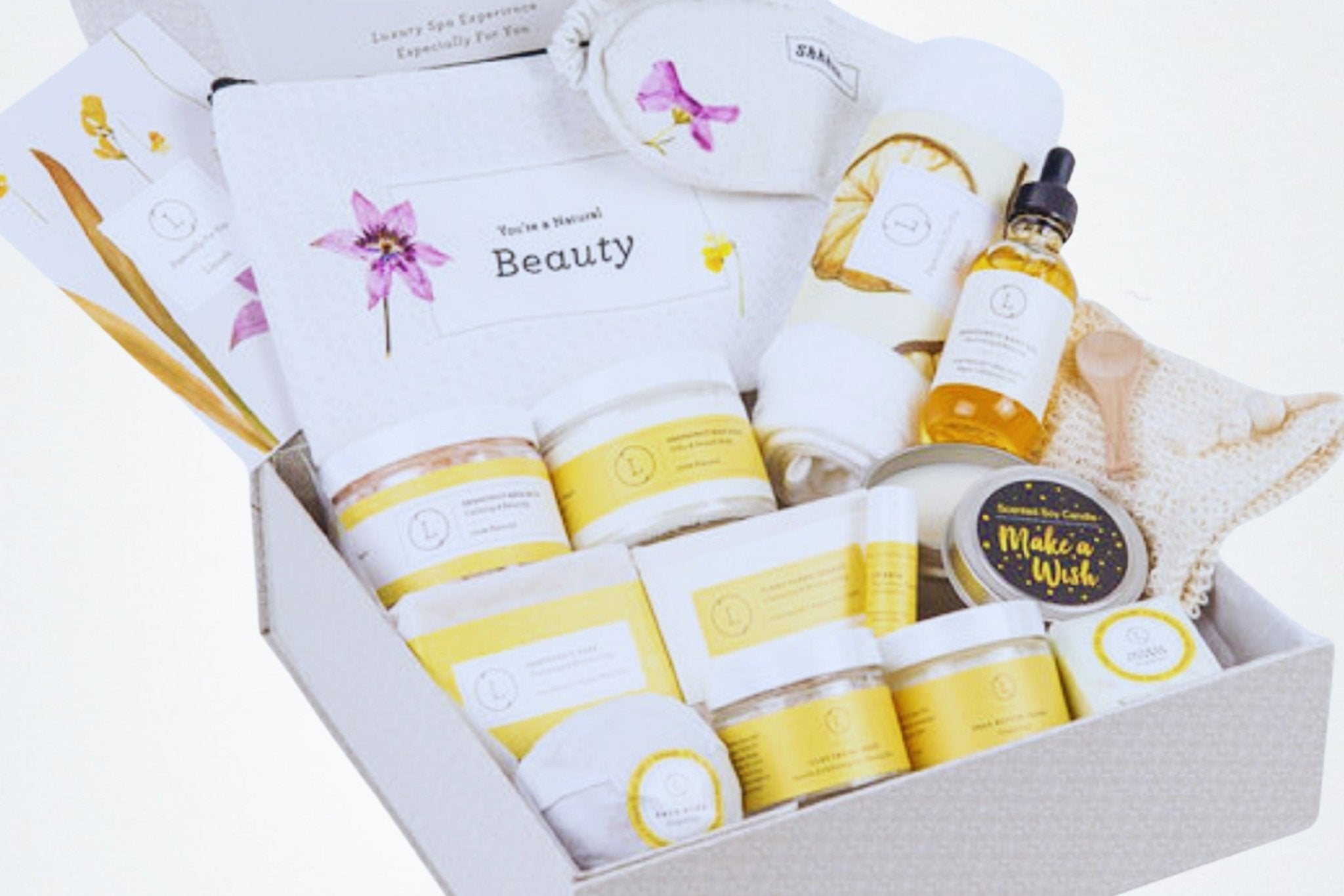 Cheer up Citrus Sunshine Gift Basket, Natural Care Package, Recovery Gift, New home gift, Attention Gift - Evoriah