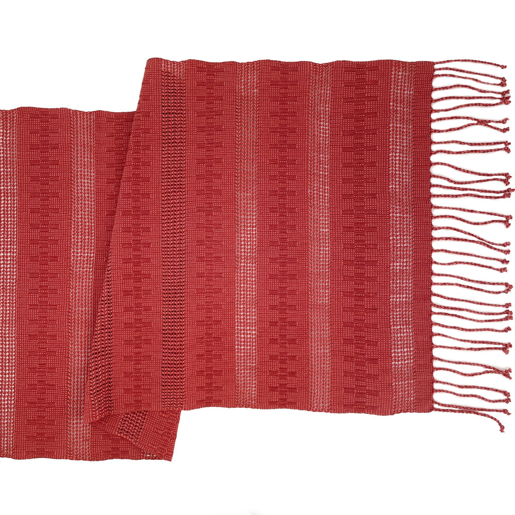 Calado Table Runner in Terracotta - Evoriah