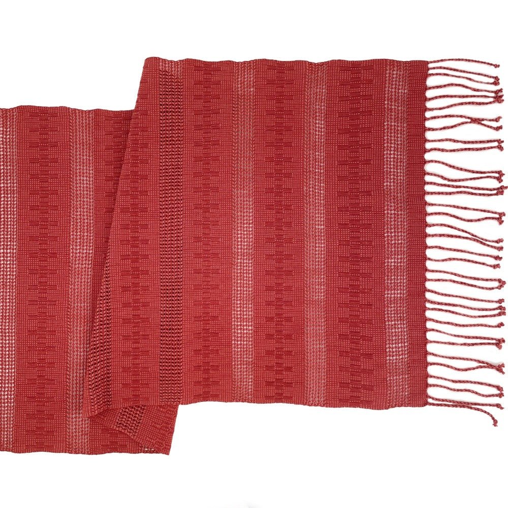 Calado Table Runner in Terracotta - Evoriah