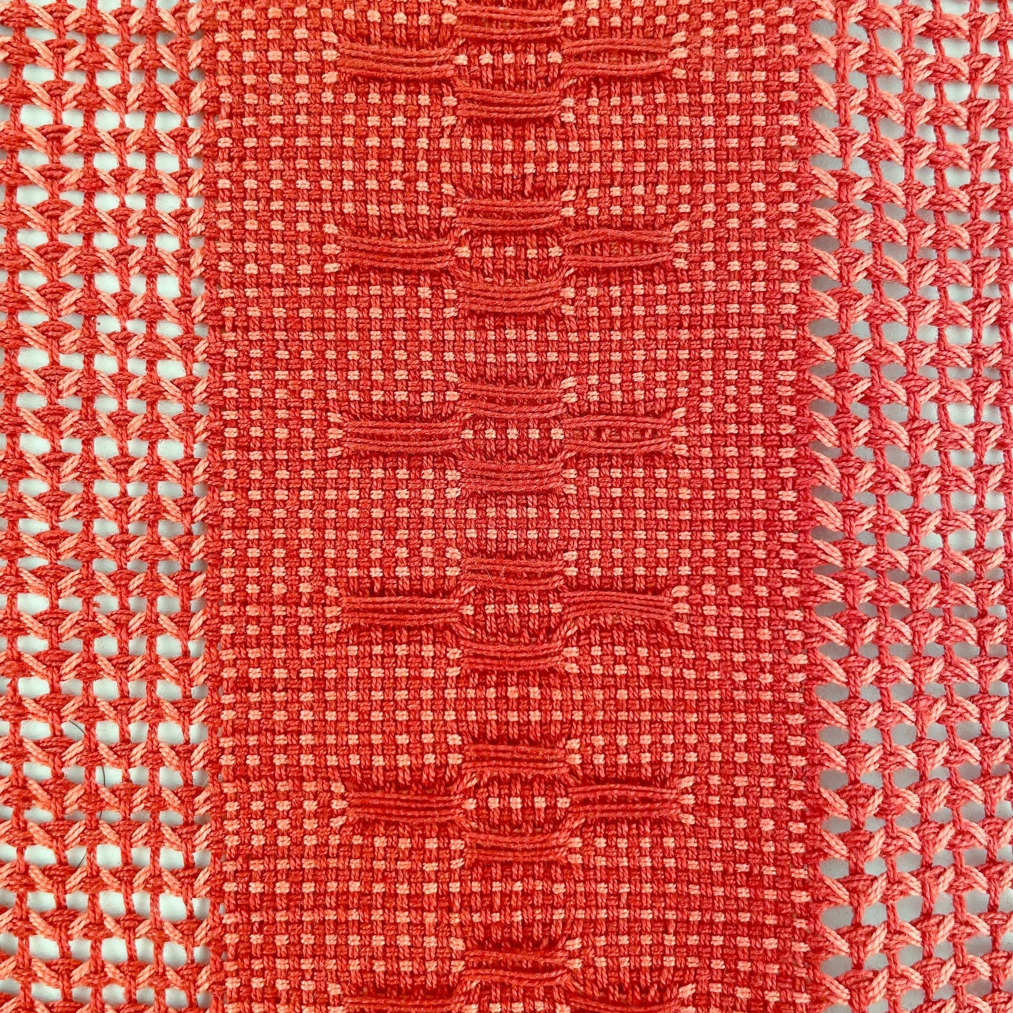 Calado Table Runner in Terracotta - Evoriah