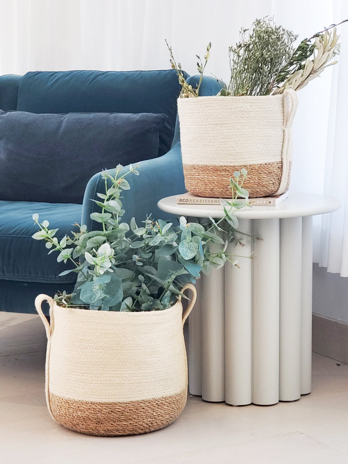 Savar Basket with Side Handle - Evoriah