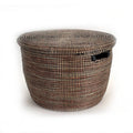 Black Flat Lid Floor Basket - Evoriah