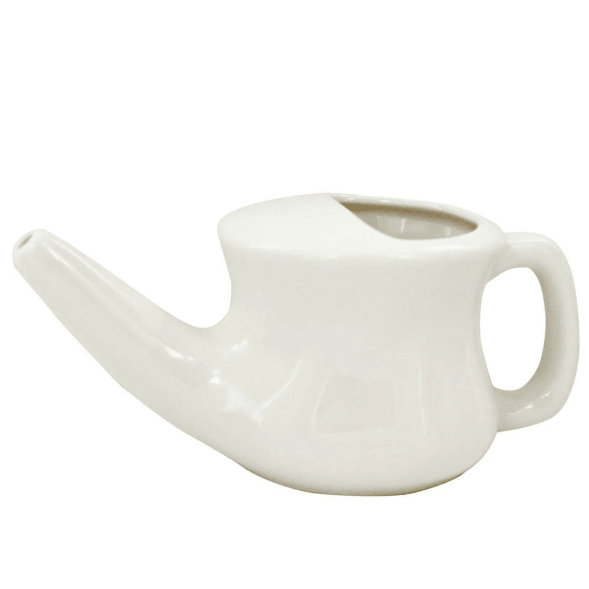 Ceramic Neti Pot | Ayurvedic Nasal Cleansing Tool for Sinus Health - Evoriah