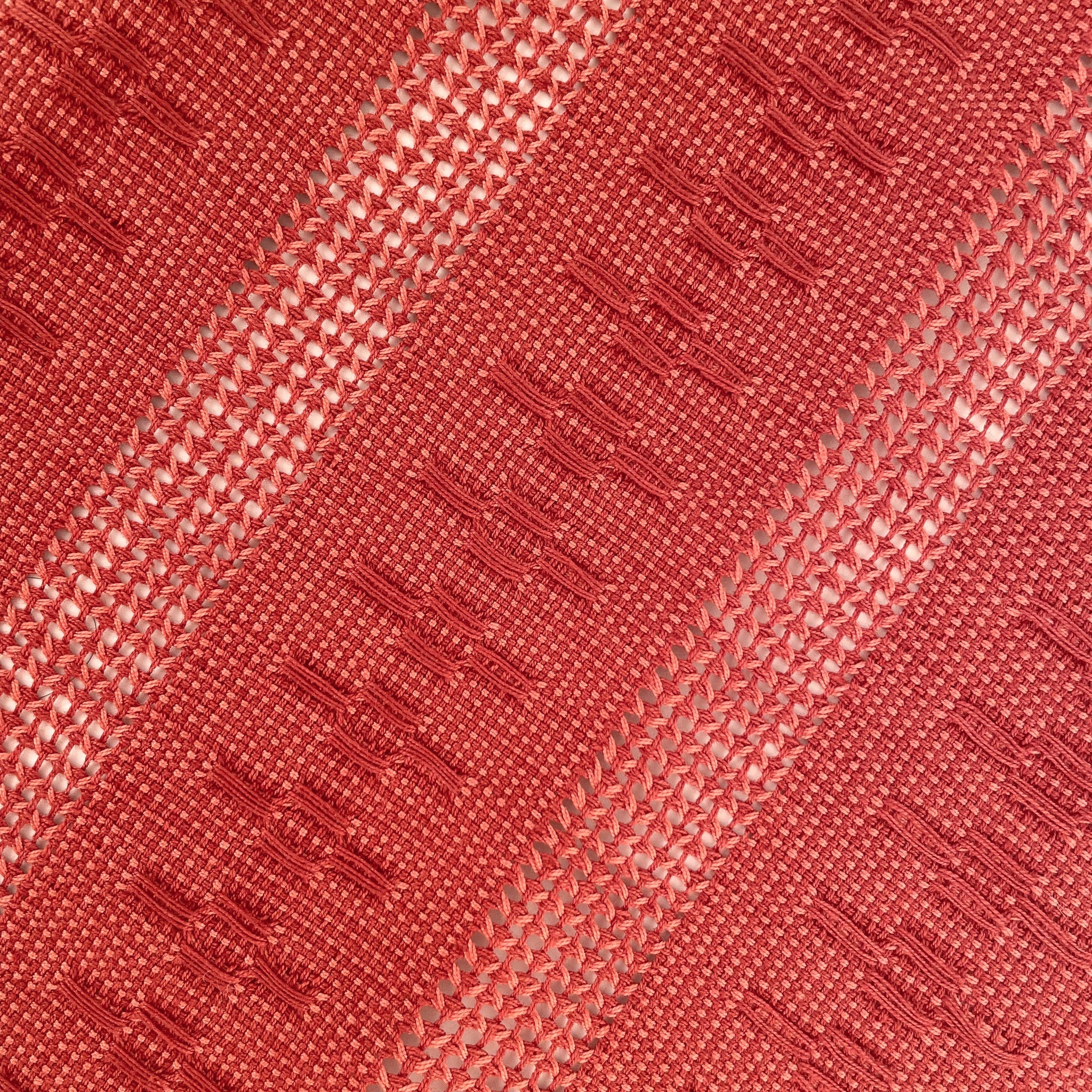 Calado Table Runner in Terracotta - Evoriah